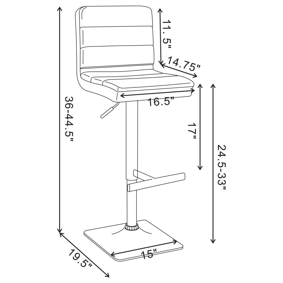Biana Adjustable Stool (Set of 2)