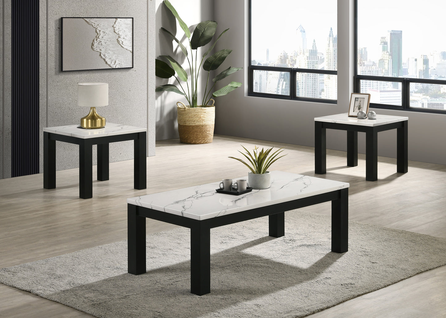 Ivy Coffee Table Set (3 pc)
