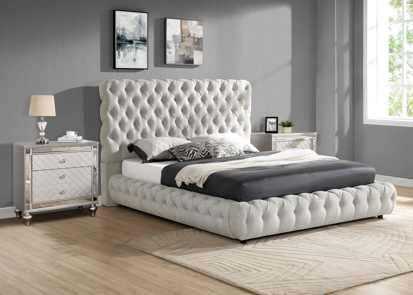 Flory Platform Bed Frame