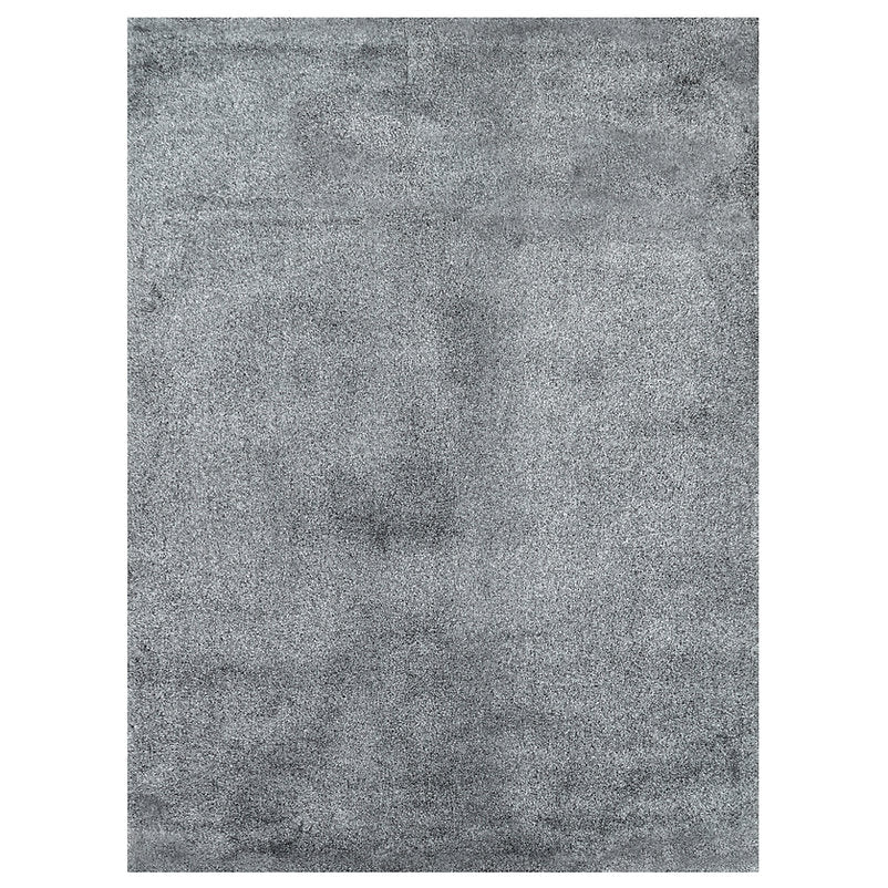 Bunny Fur Textured Rug - Graphite