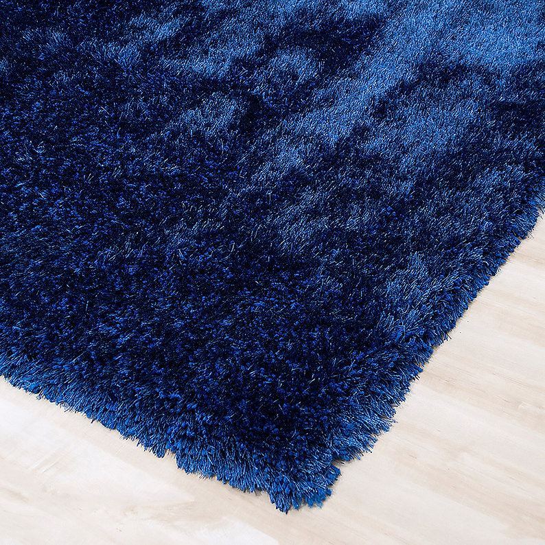 Afroshag Rug - Royal Blue