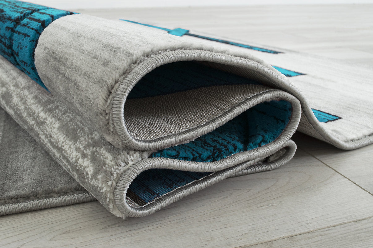 Davinci 411 Rug - Turquoise