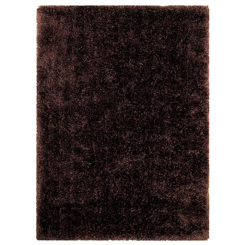 Afroshag Rug - Dark Brown