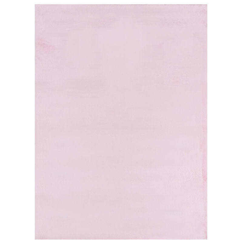 Bunny Fur Rug - Pink