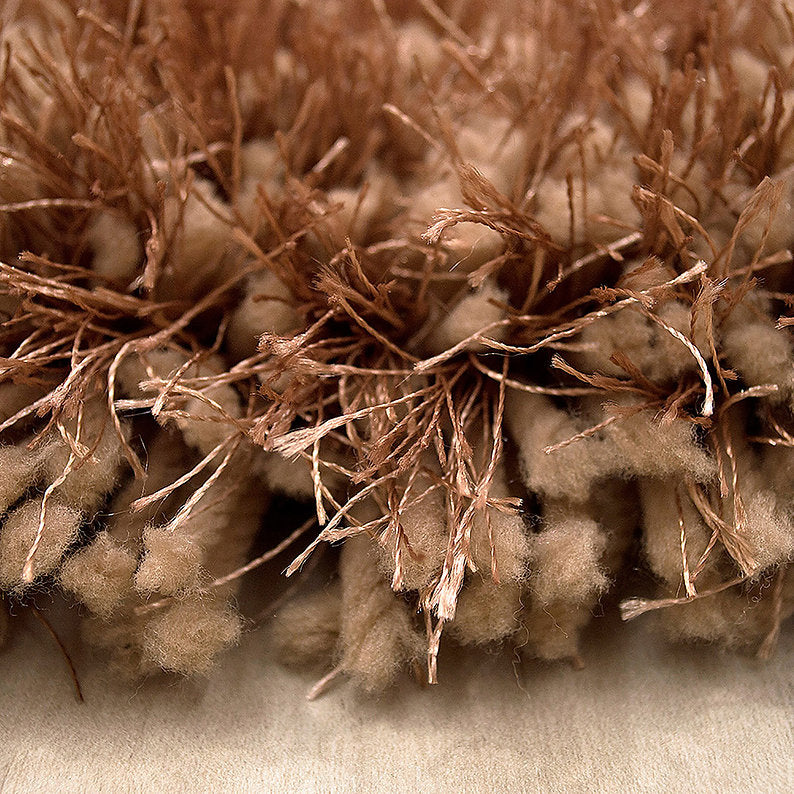 Afroshag Rug - Light Brown