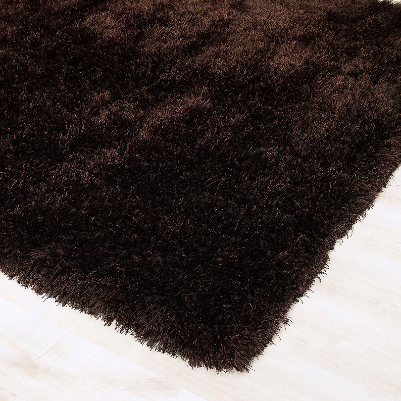 Afroshag Rug - Dark Brown