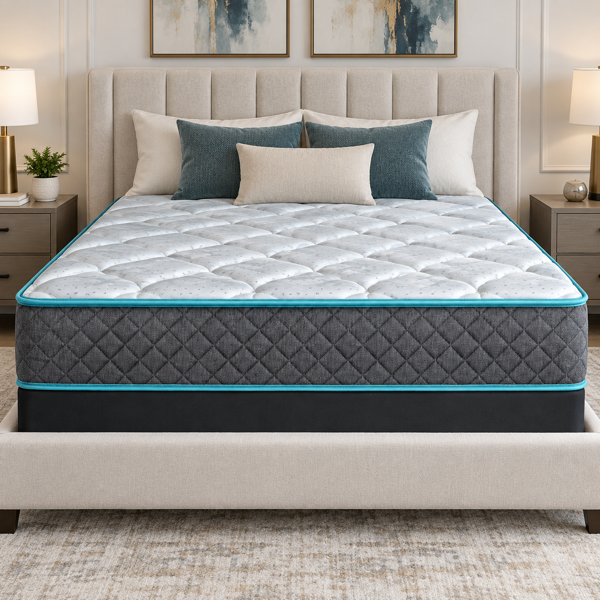 Teal 8.5'' Mattress