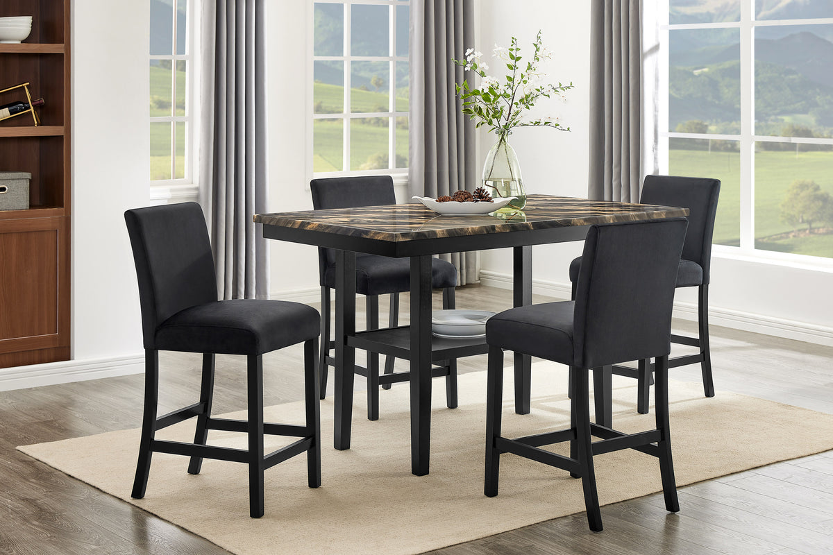 Marbel Counter Height Set