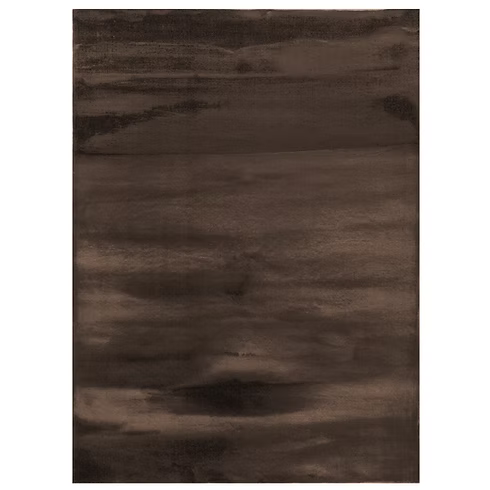 Bunny Fur Rug - Chocolate