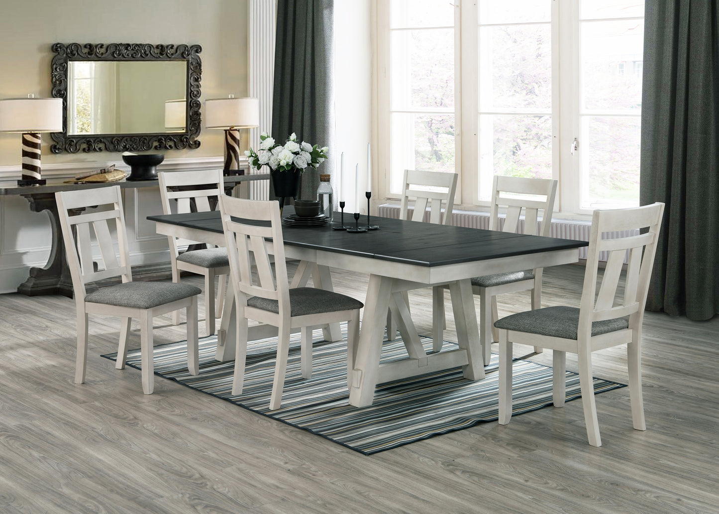 Maribelle Dining Set (White)