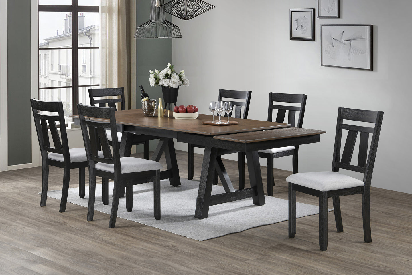 Maribelle Dining Set (Black)