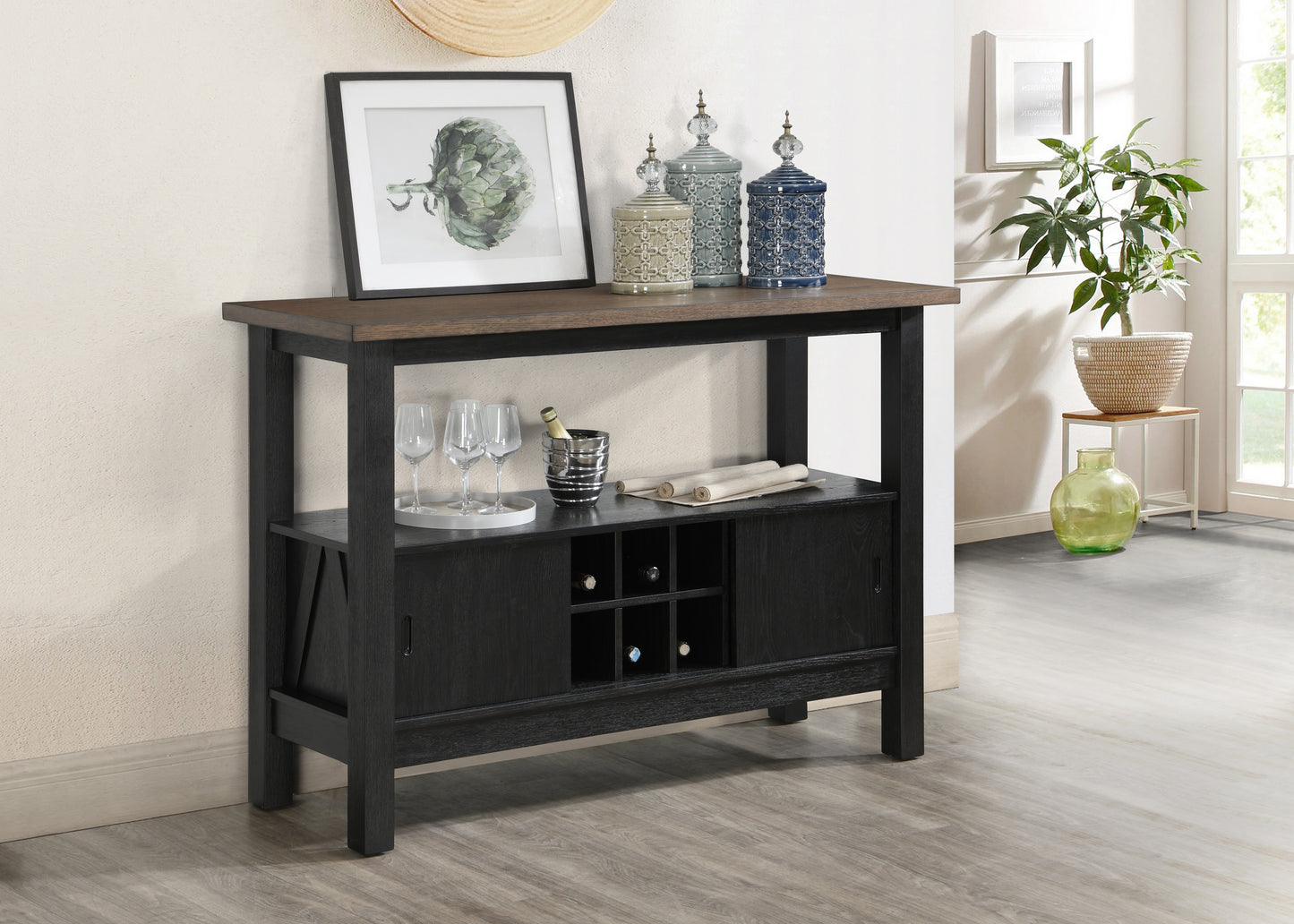 Maribelle Dining Set (Black)