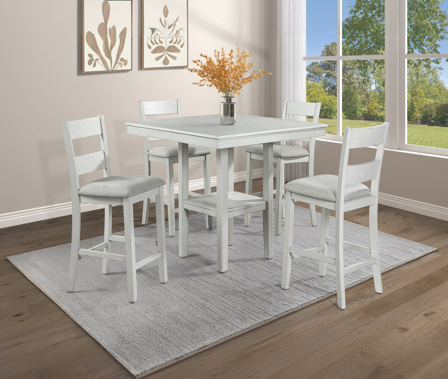Lester Counter Height Set (5 pc)