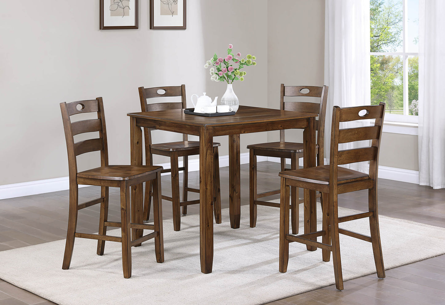 Ashborn Counter Height Set (5pc)