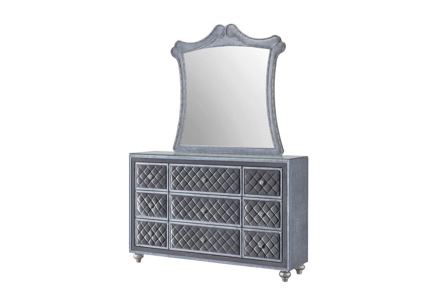 Cameo Dresser & Mirror