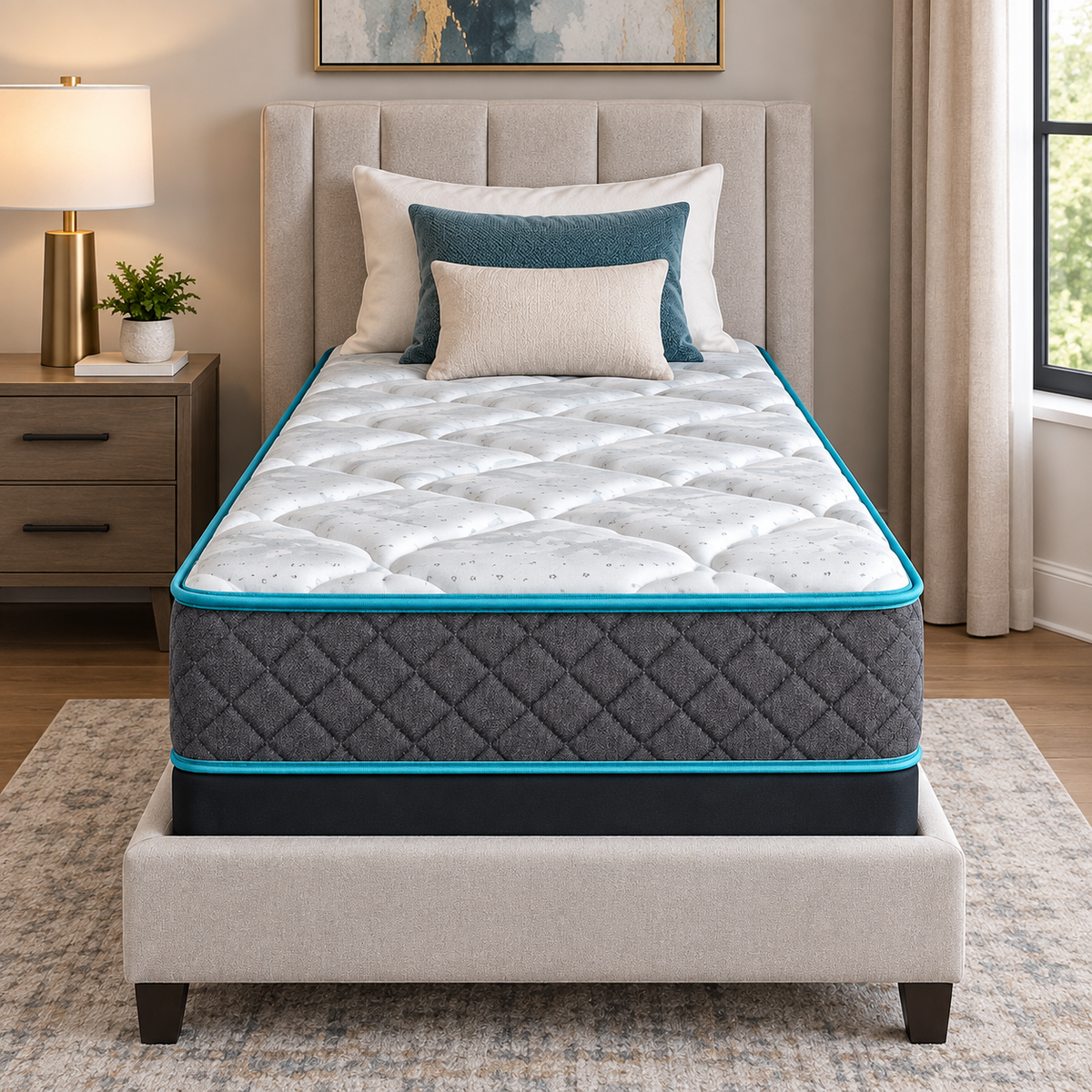 Teal 8.5'' Mattress