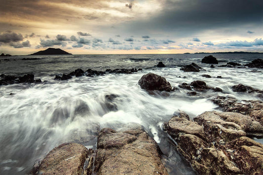 Ocean against Rocks