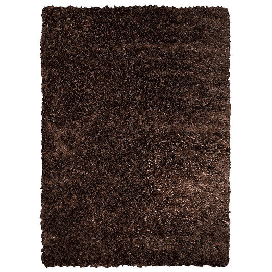 Decorative Shag Rug - Chocolate