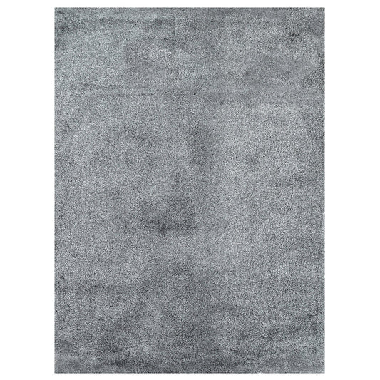 Bunny Fur Textured Rug - Graphite