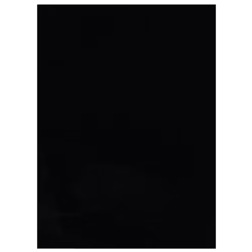 Bunny Fur Rug - Black