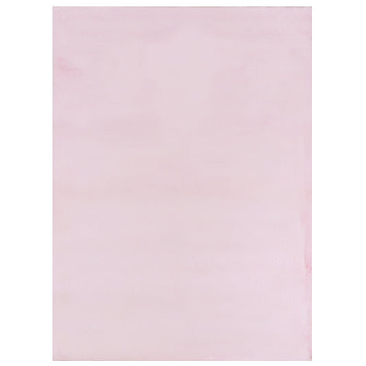 Bunny Fur Rug - Pink