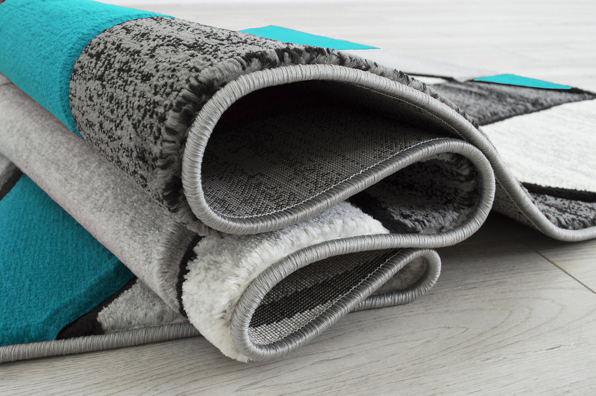 Davinci 412 Rug - Turquoise